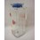 JARRA CRISTAL 1000ML CORAZON COLORES