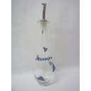 VINAGRERA 500ML CRISTAL CORAZON AZUL