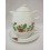 TAZA PLATO TETERA 180ML ACEBO BLANCO