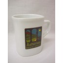 TAZA MUG CUADRADA 140ML SOUVENIR