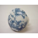 POMO PORCELANA PEQUEÑO CLASICO AZUL