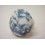 POMO PORCELANA PEQUEÑO CLASICO AZUL
