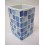 VASO BAÑO MING MOSAICO AZUL