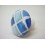 POMO PORCELANA GRANDE MOSAICO AZUL