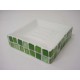 JABONERA MING PORCELANA MOSAICO VERDE