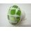 POMO PORCELANA PEQUEÑO MOSAICO VERDE