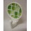PERCHA COLGADOR ADHESIVA MOSAICO VERDE