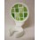 SOPORTE CEPILLO PARED MOSAICO VERDE
