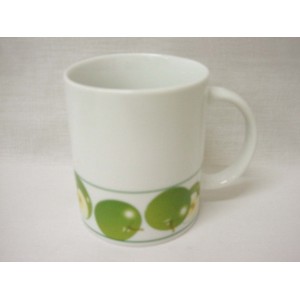 TAZA MUG RECTA 340ML MANZANA VERDE