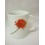 TAZA MUG RECTA 300ML DALIA ROJA