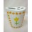 VASO CEPILLOS CURVA TULIPAN TOPOS NARANJA