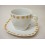 TAZA Y PLATO TE 200ML TOPOS NARANJA