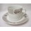 TAZA Y PLATO TE 300ML MANZANA GRIS