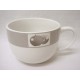 TAZA JUMBO 450ML MANZANA GRIS