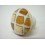POMO PORCELANA PEQUEÑO MOSAICO MARRON