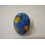 POMO PORCELANA PEQUEÑO FRUTAS AZUL