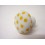 POMO PORCELANA PEQUEÑO LUNARES GRANDE AMARILLO