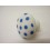 POMO PORCELANA PEQUEÑO LUNARES PEQUEÑO AZUL