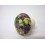 POMO PORCELANA PEQUEÑO FLORES AZUL-AMARILLO