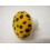 POMO PORCELANA PEQUEÑO LUNARES AMARILLO-AZUL