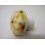 POMO PORCELANA PEQUEÑO MARGARITAS AMARILLO