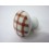 POMO PORCELANA PEQUEÑO VICHY MARRON