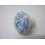 POMO PORCELANA PEQUEÑO FLORES AZUL