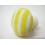 POMO PORCELANA PEQUEÑO RAYAS AMARILLO