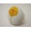 POMO PORCELANA PEQUEÑO DALIA AMARILLA