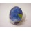 POMO PORCELANA PEQUEÑO AMAPOLA AZUL
