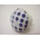 POMO PORCELANA PEQUEÑO POMPAS AZULES