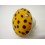 POMO PORCELANA GRANDE LUNARES AMARILLO-AZUL