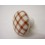 POMO PORCELANA GRANDE VICHY MARRON