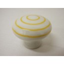 POMO PORCELANA GRANDE CIRCULOS AMARILLO