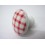 POMO PORCELANA GRANDE VICHY ROJO