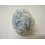 POMO PORCELANA GRANDE FLORES AZUL