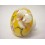 POMO PORCELANA GRANDE ORQUIDEA AMARILLO