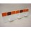 PERCHA TRIPLE CUBO CUADROS NARANJA