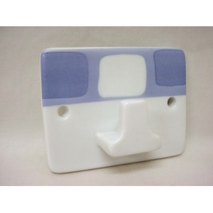 PERCHA INDIVIDUAL CUBO CUADROS AZUL