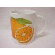 TAZA MUG RECTA 340ML NARANJAS