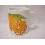 TAZA MUG RECTA 300ML NARANJAS