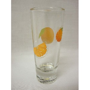 VASO CHUPITO PRISMA 90ML NARANJAS