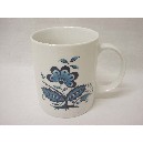 TAZA MUG RECTA 300ML FLOR POLACA