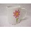 TAZA MUG RECTA 300ML MARGARITA ROSA
