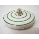 TAPON PORCELANA CIRCULOS VERDE