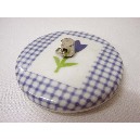 TAPON PORCELANA VICHY TULIPAN AZUL