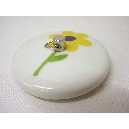 TAPON PORCELANA STANDAR MARGARITA AMARILLO