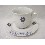 TAZA Y PLATO TE VICHY MARGARITA AZUL