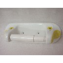 PORTAROLLOS BAÑO VICHY MARGARITA AMARILLO
