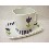 TAZA PLATO RECTA TE 230ML RAYAS TULIPAN AZUL